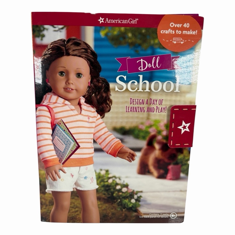 AMERICAN GIRL DOLL SCHOOL PLAY KIT LEARNING BOOK